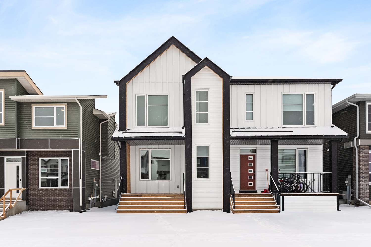 A photo of a quick possession home by Brookfield Residential located at 19819 45 Street SE in Seton, Calgary, Alberta.