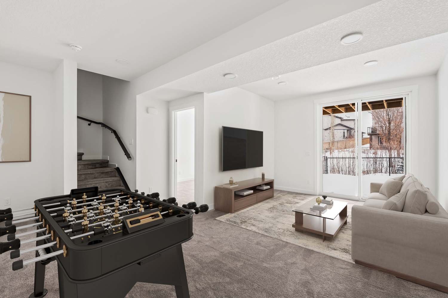 A photo of a quick possession home by Brookfield Residential, located at 215 Silver Spruce Grove SW in Silver Spruce, Calgary, Alberta.