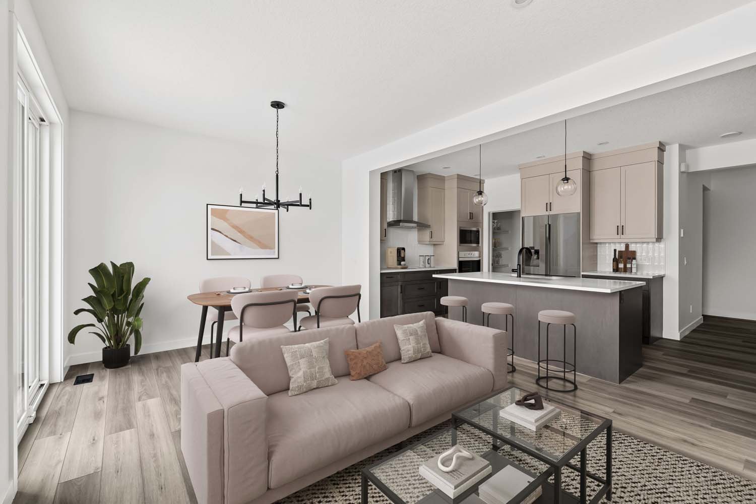 A photo of a quick possession home by Brookfield Residential, located at 215 Silver Spruce Grove SW in Silver Spruce, Calgary, Alberta.