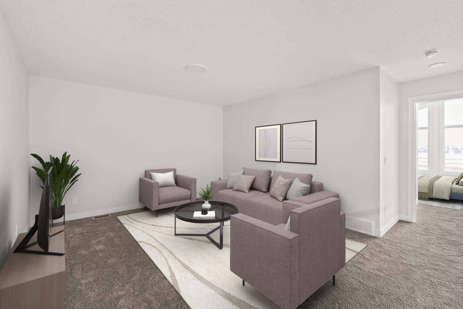 A photo of a quick possession home by Brookfield Residential located at 219 Silver Spruce Grove SW in Silver Spruce, Calgary, Alberta.