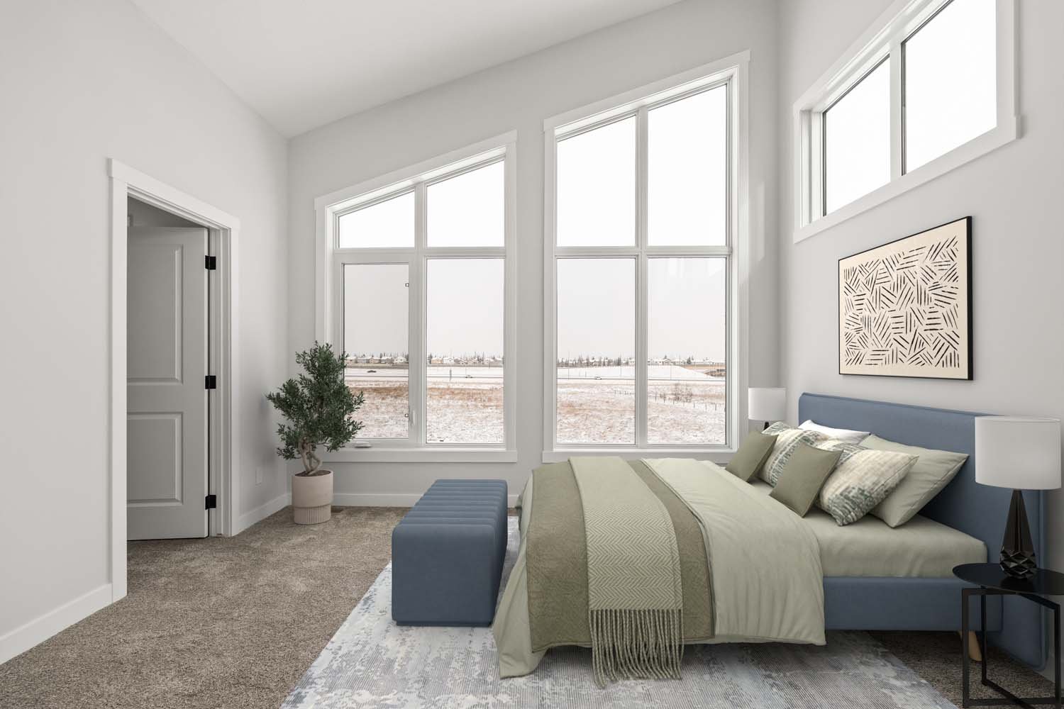 A photo of a quick possession home by Brookfield Residential located at 219 Silver Spruce Grove SW in Silver Spruce, Calgary, Alberta.