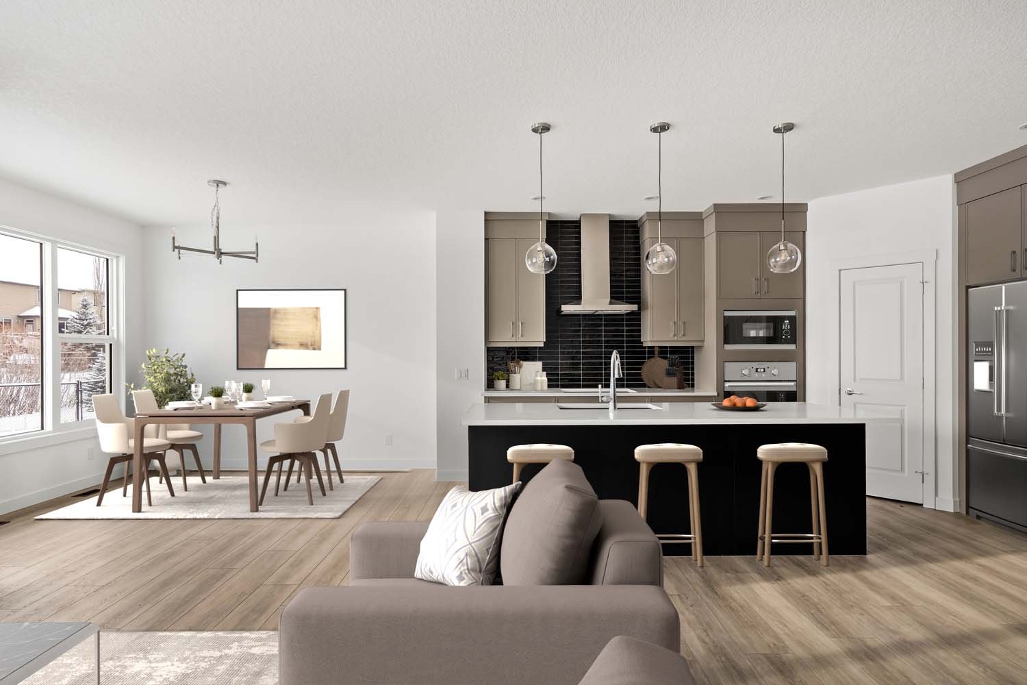 A photo of a quick possession home by Brookfield Residential located at 71 Silver Spruce Grove SW in Silver Spruce, Calgary, Alberta.