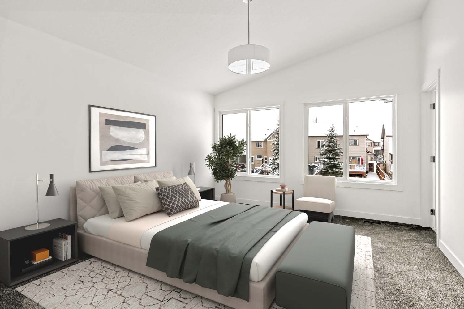 A photo of a quick possession home by Brookfield Residential located at 71 Silver Spruce Grove SW in Silver Spruce, Calgary, Alberta.