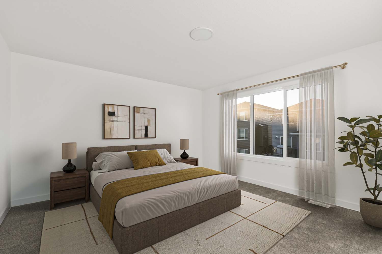 A photo of a quick possession home by Brookfield Residential located at 208 Starling Place NW in Starling, Calgary, Alberta.