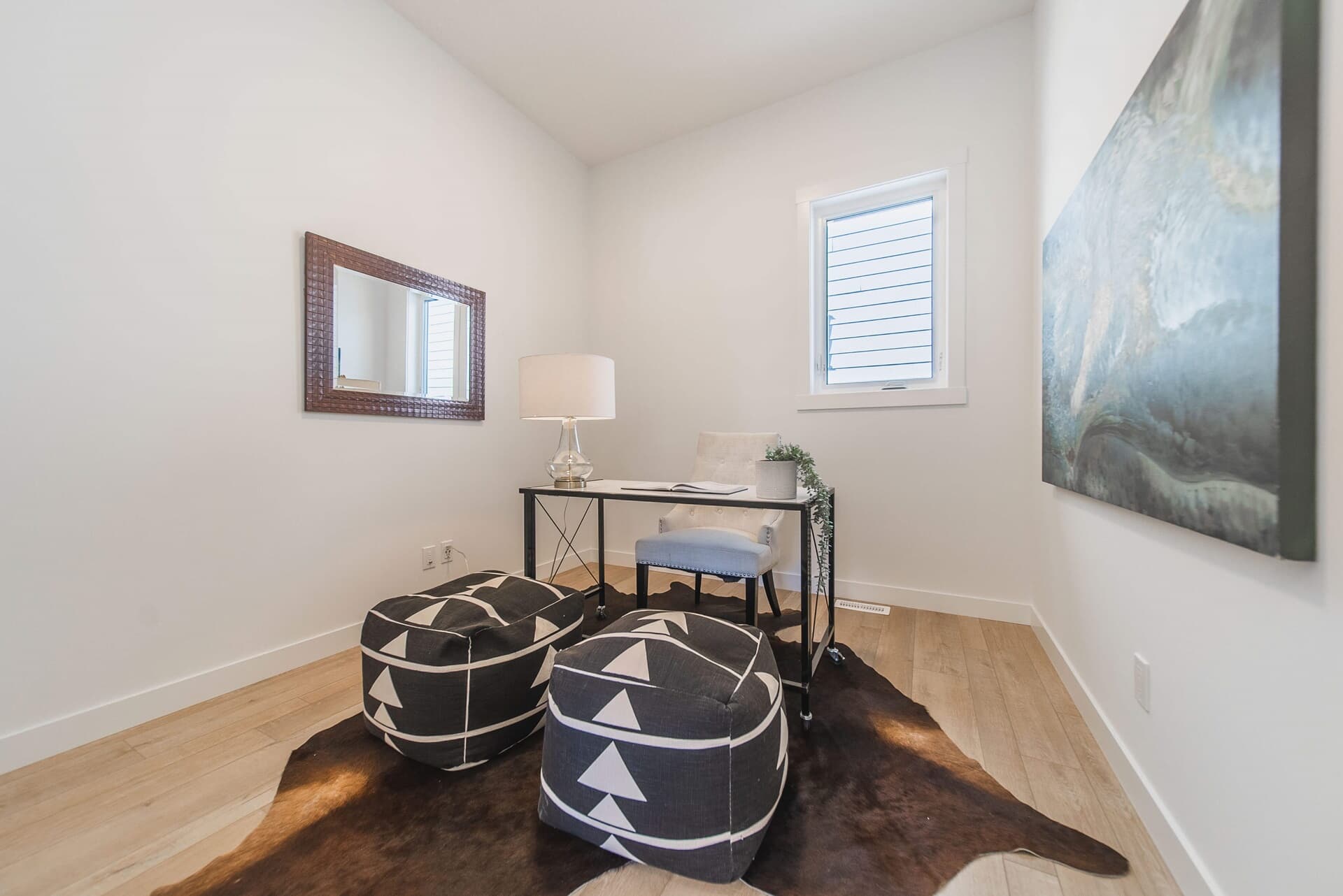 A photo of the flex room of the Monaco 28 showhome by Brookfield Residential