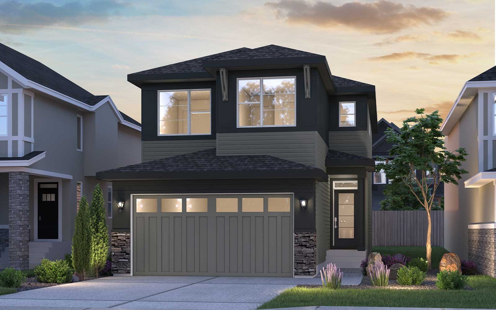 Rundle 24 - Prairie Rundle 24 Prairierendering for Creekstone by Brookfield Residential in Calgary