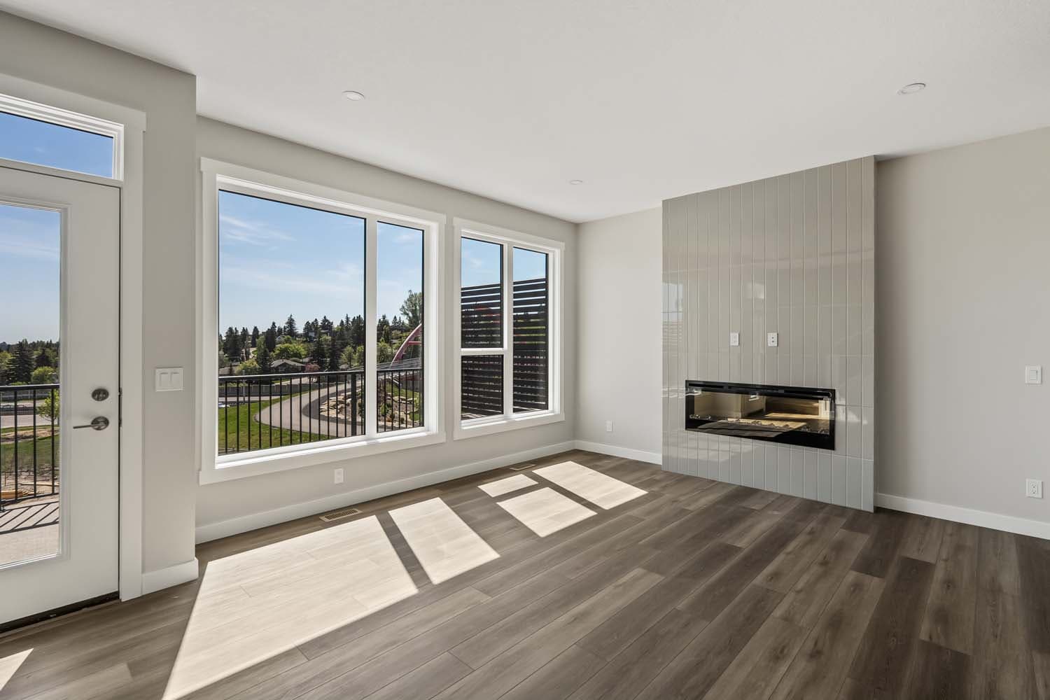 Photo of the quick possession townhome at 415 Sovereign Common SW in Crown Park by Brookfield Residential