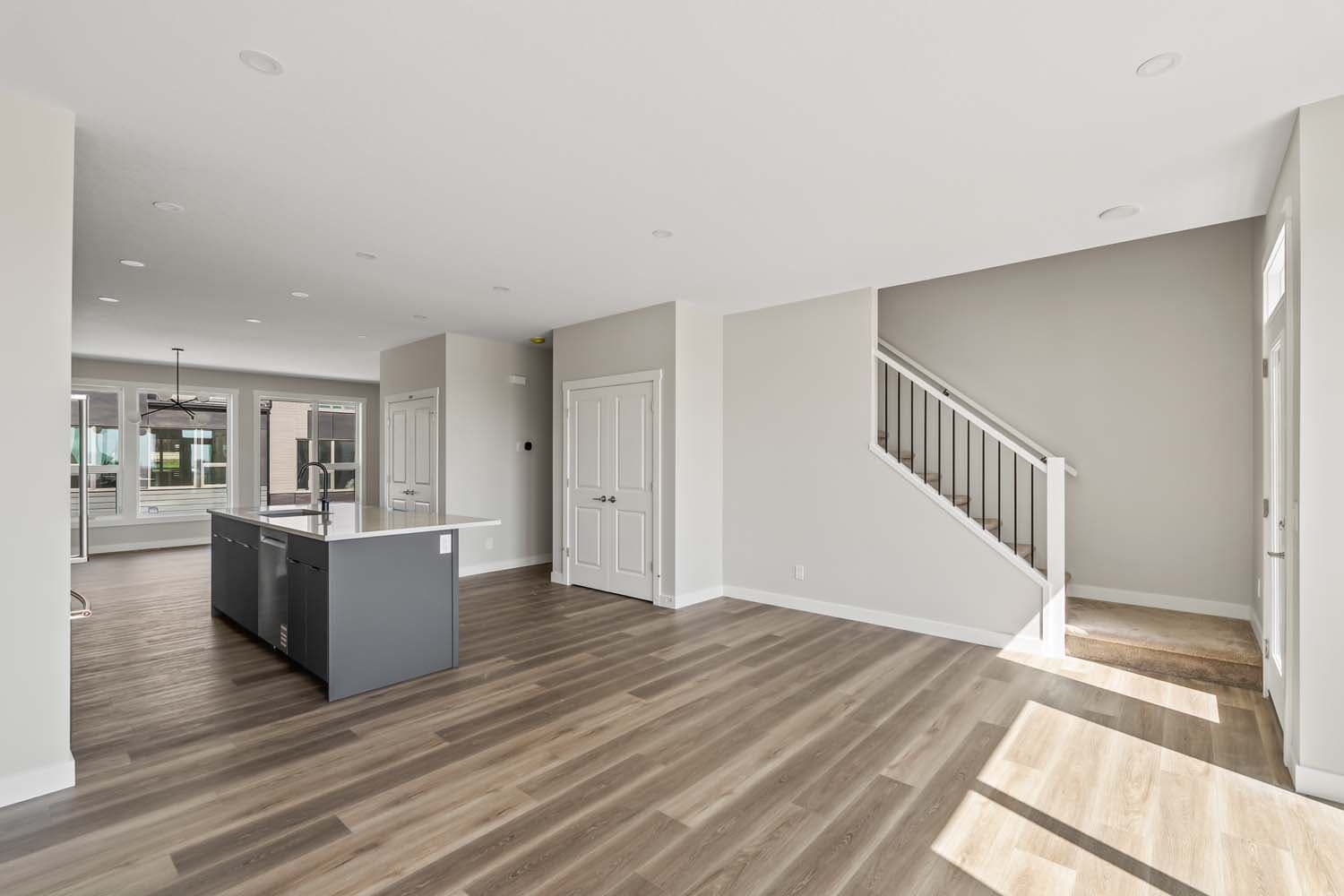Photo of the quick possession townhome at 415 Sovereign Common SW in Crown Park by Brookfield Residential
