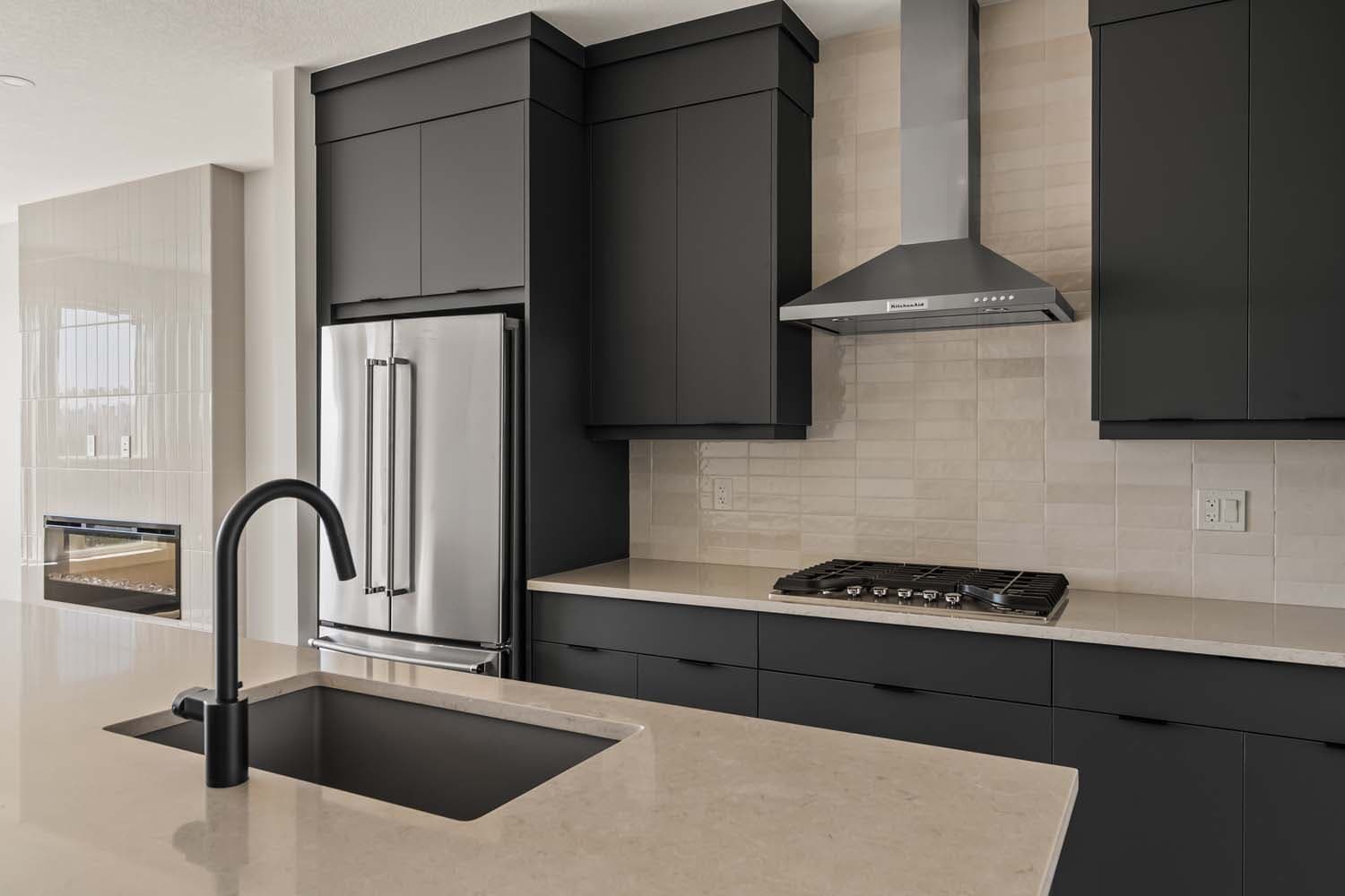 Photo of the quick possession townhome at 415 Sovereign Common SW in Crown Park by Brookfield Residential