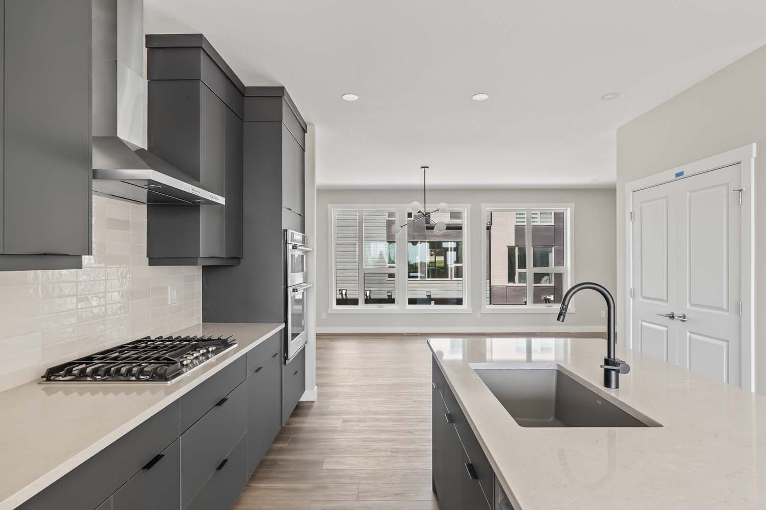 Photo of the quick possession townhome at 415 Sovereign Common SW in Crown Park by Brookfield Residential