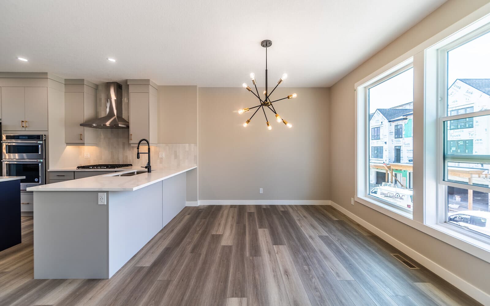 A photo of the dining area of the Gatineau model in Crown Park by Brookfield Residential