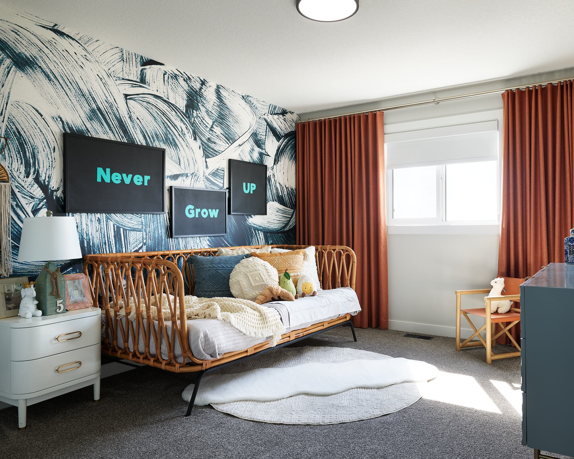 Bedroom in the Purcell 24 model home by Brookfield Residential
