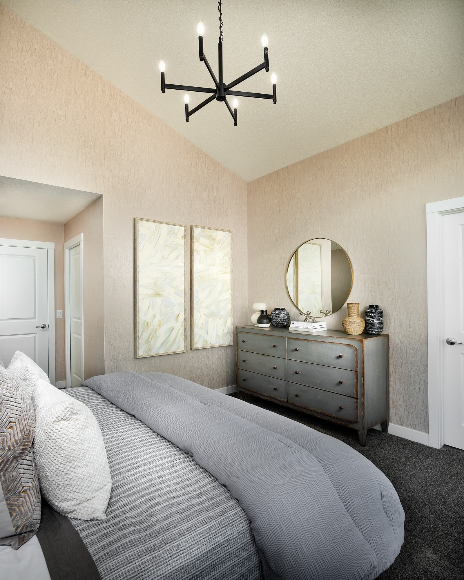 Owner's suite in the Purcell 24 model home by Brookfield Residential