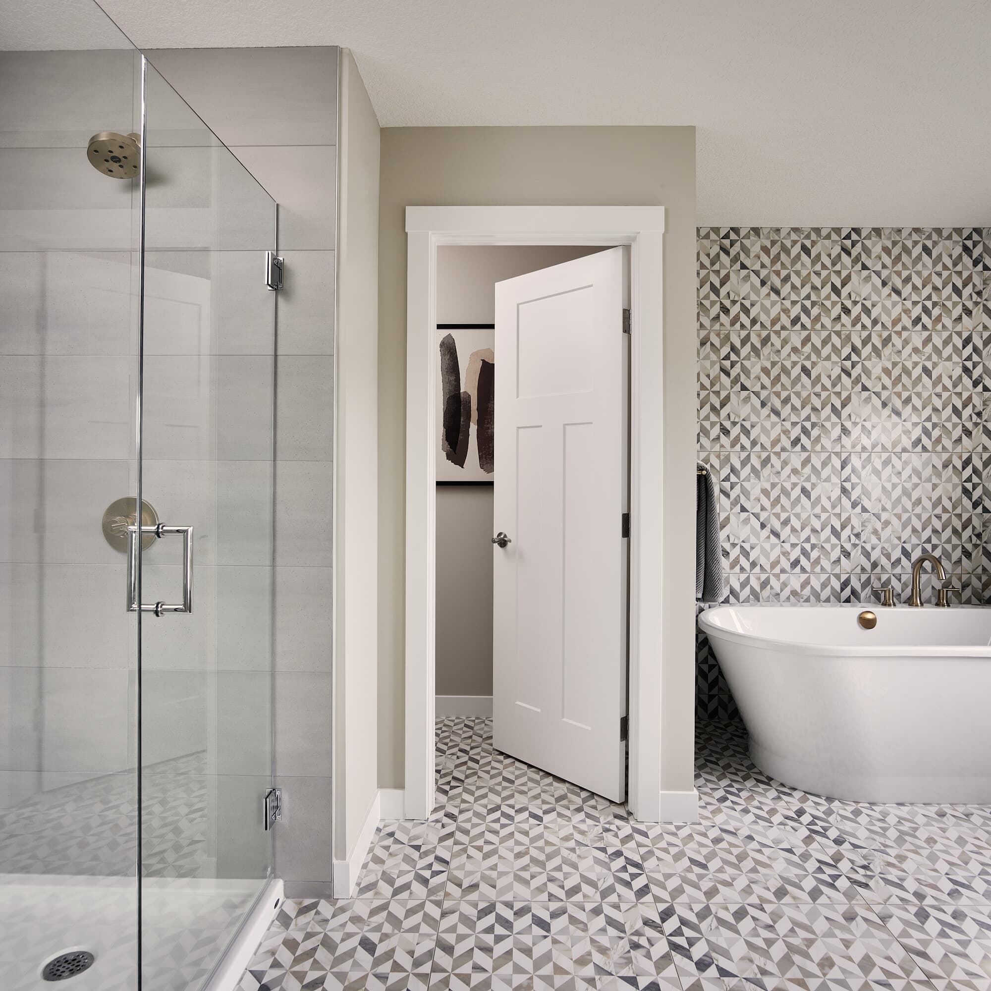 Ensuite of the Robson 26 model home by Brookfield Residential
