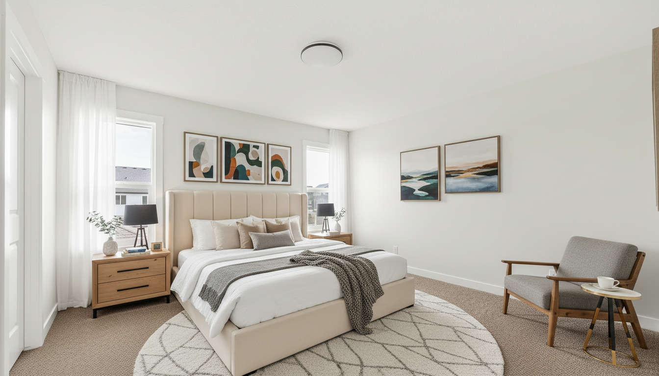 A quick possession home by Brookfield Residential in Livingston, located at 46 Herron Common NE