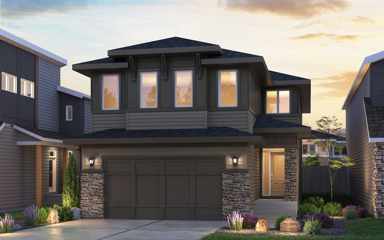 Savona 28 - Prairie Exterior rendering of the Savona 28 Prairie