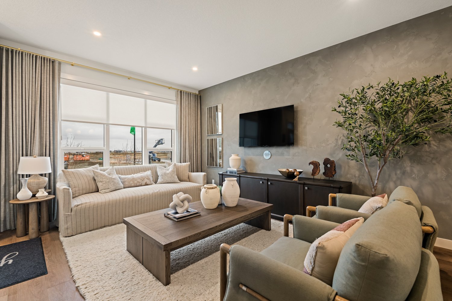 Alder - Great Room - Calgary - Brookfield Residential