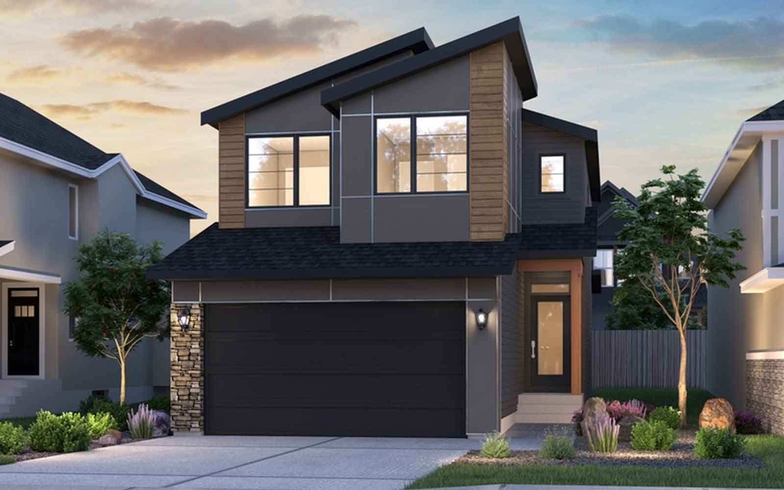 rendering of the rundle plan in livingston by Brookfield Residential