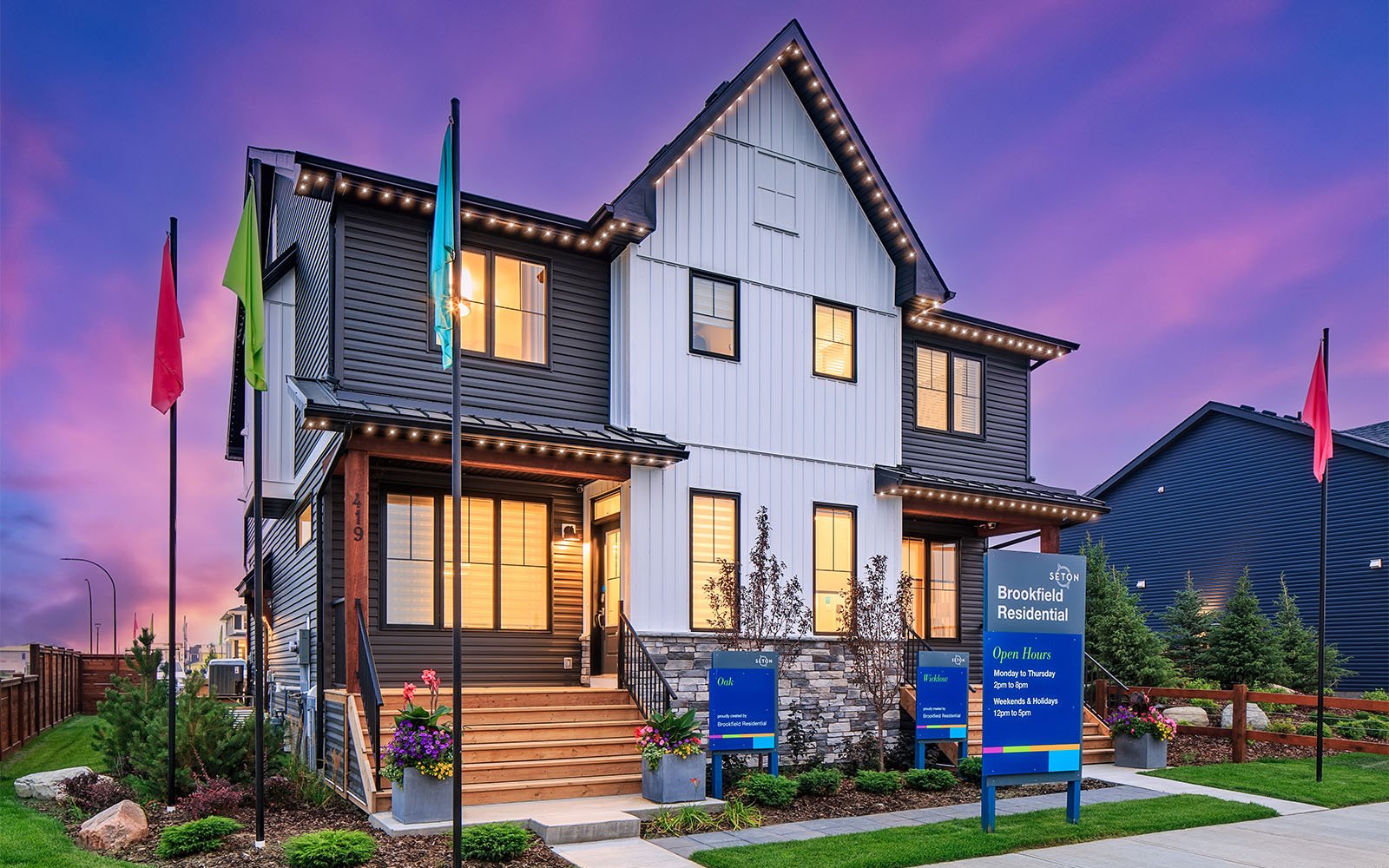 A photo of the exterior of 419 Union Ave SW, a home by Brookfield Residential located in Seton, Calgary