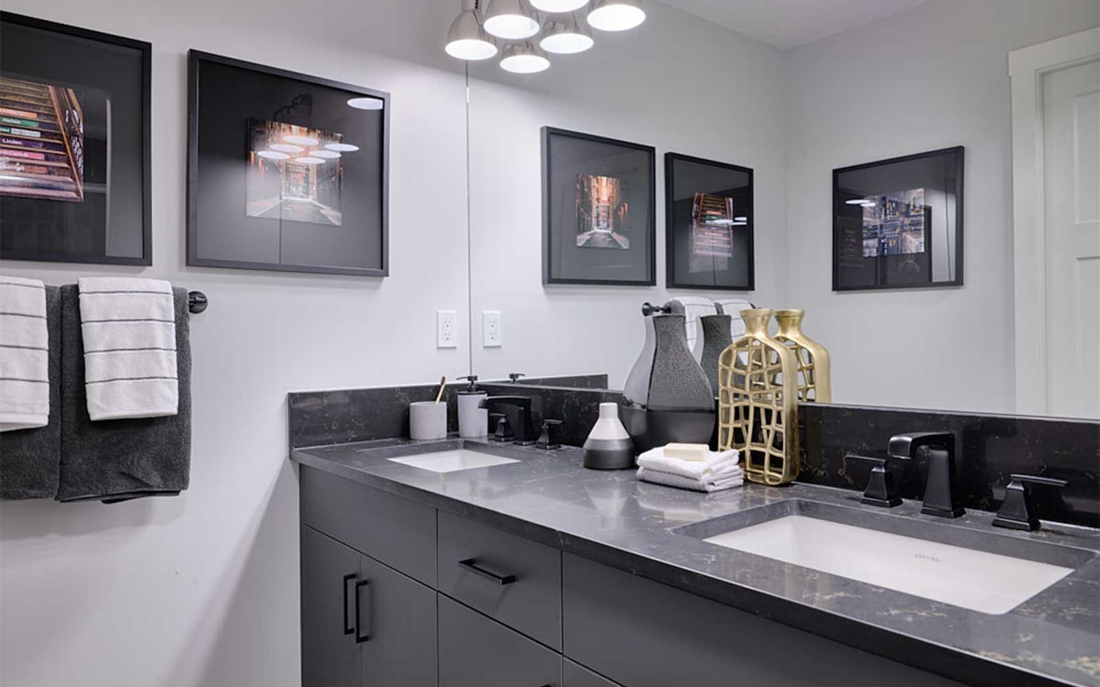 A photo of the ensuite in the Wicklow show home by Brookfield Residential