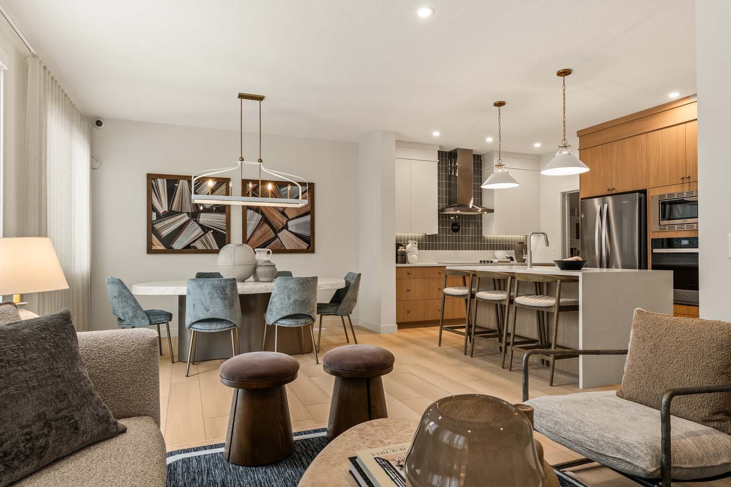 Amery 26 - Kitchen, Dining Area, and Great Room - Brookfield Residential