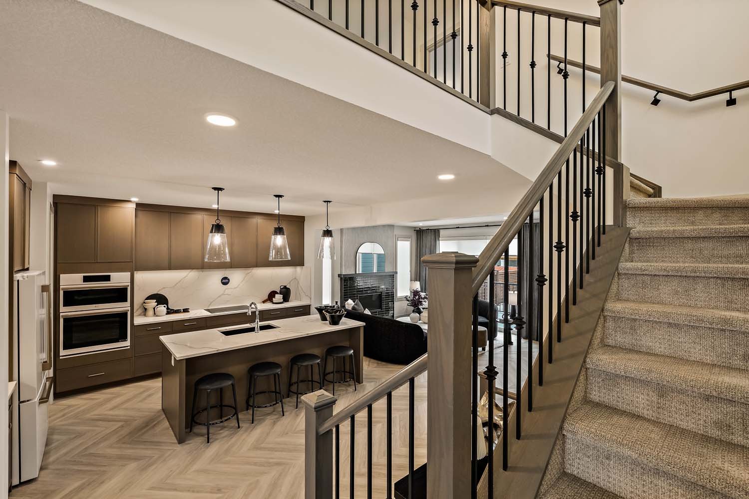 Columbia - Staircase - Calgary - Brookfield Residential