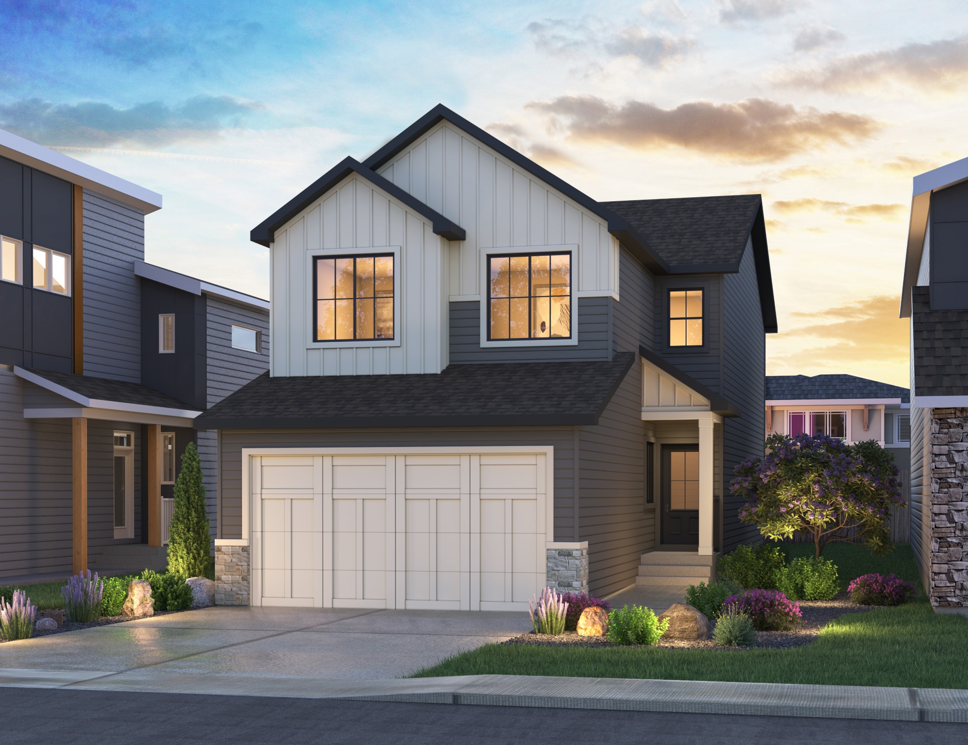 Amery Farmhouse Elevation