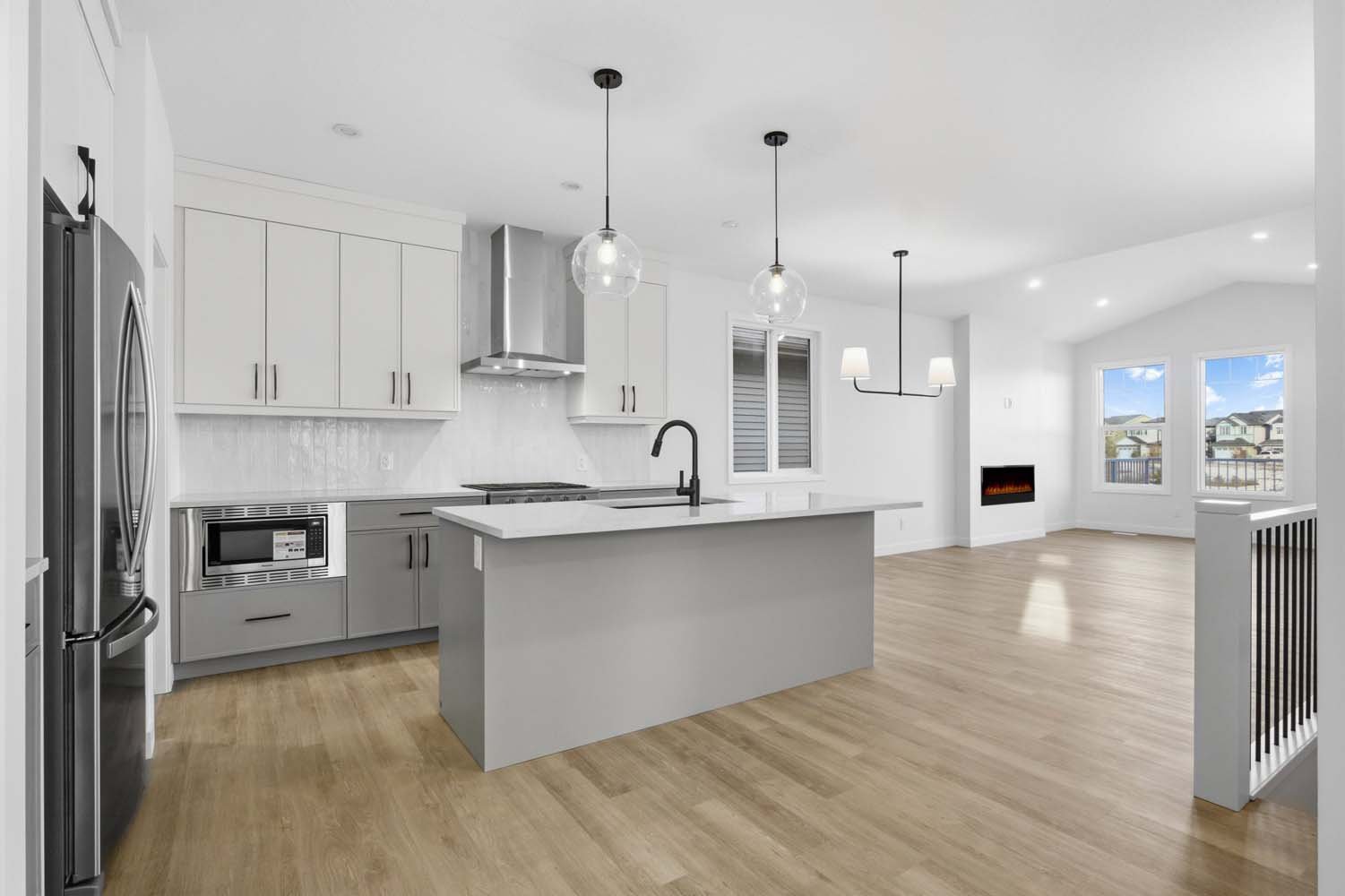 A photo of a quick possession home by Brookfield Residential, located at 3704 Cross Landing SW in Chappelle Gardens, Edmonton, Alberta.