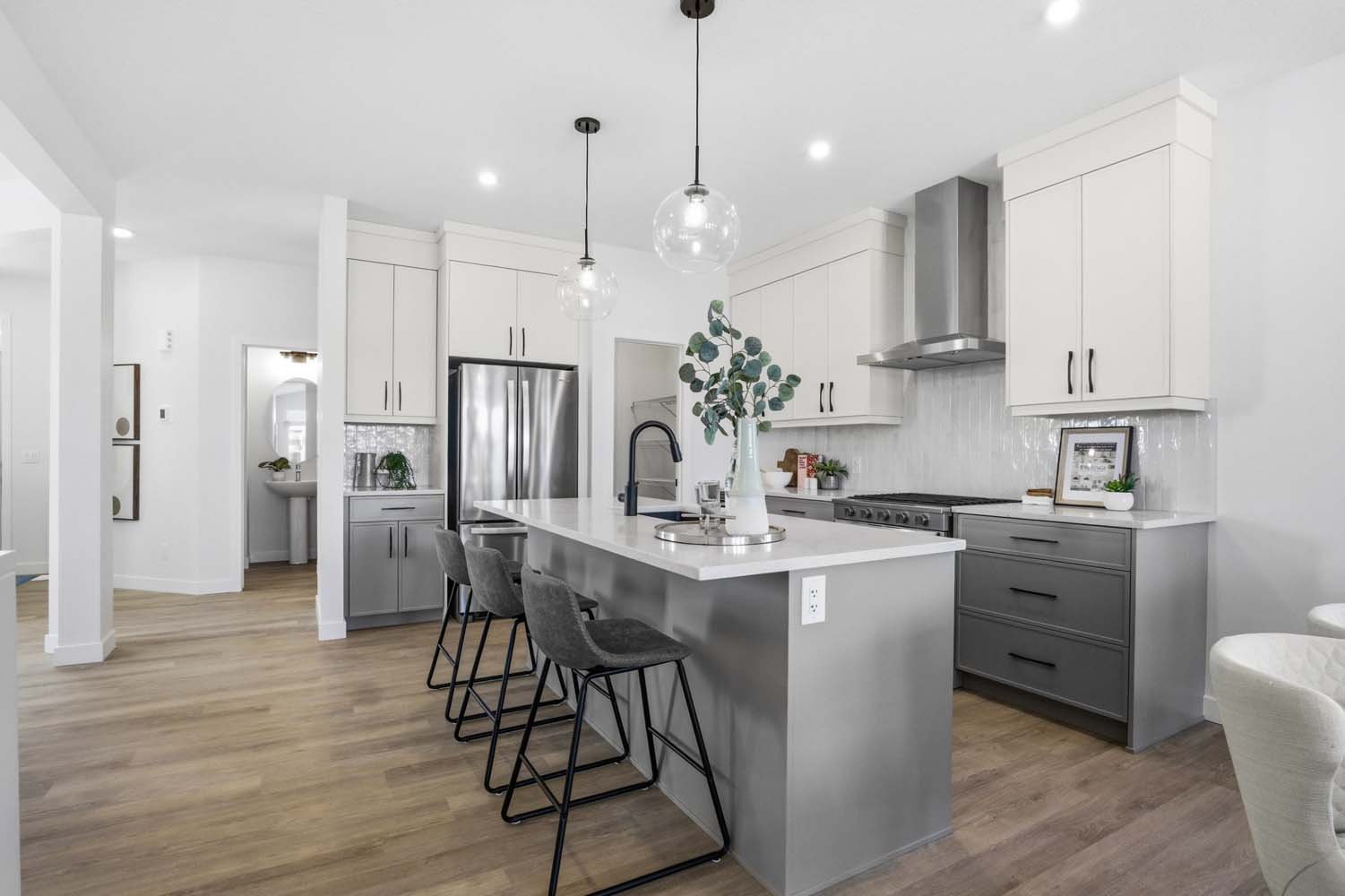 A photo of a quick possession home by Brookfield Residential, located at 3704 Cross Landing SW in Chappelle Gardens, Edmonton, Alberta.