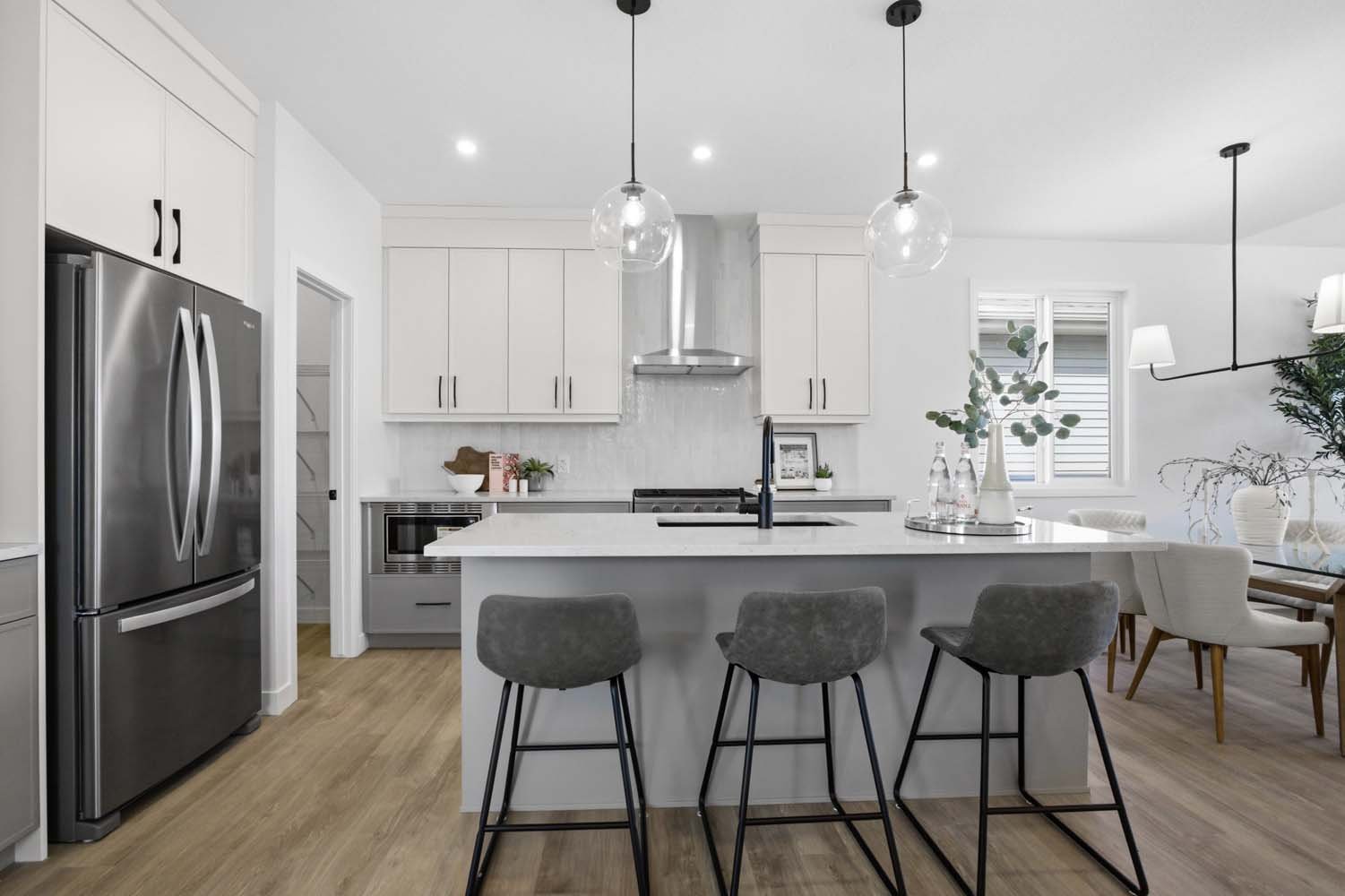 A photo of a quick possession home by Brookfield Residential, located at 3704 Cross Landing SW in Chappelle Gardens, Edmonton, Alberta.