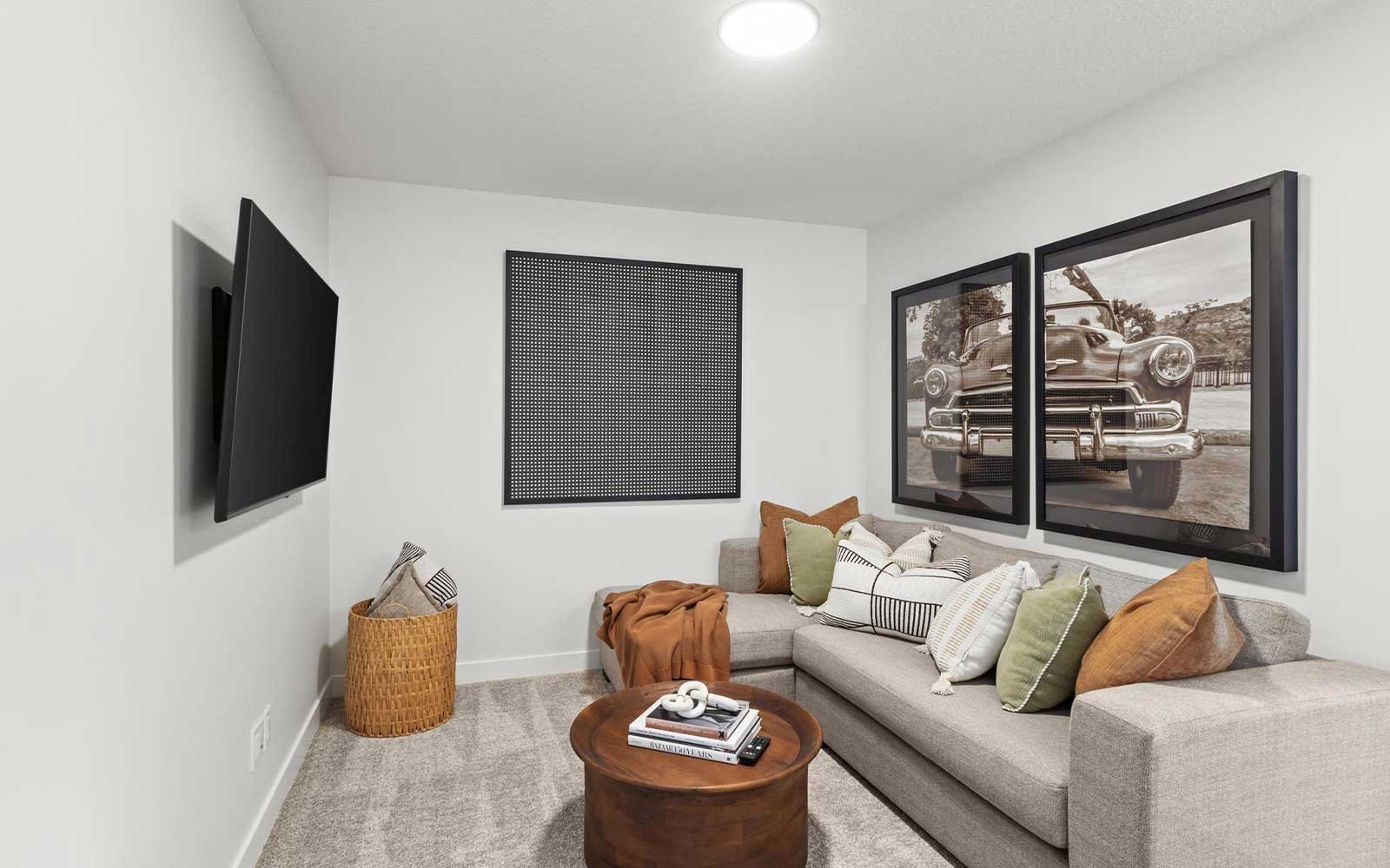 A photo of the bonus room of the Kendal laned model by Brookfield Residential