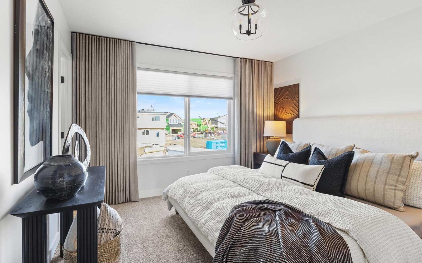 A photo of the primary bedroom of the Kendal laned model by Brookfield Residential