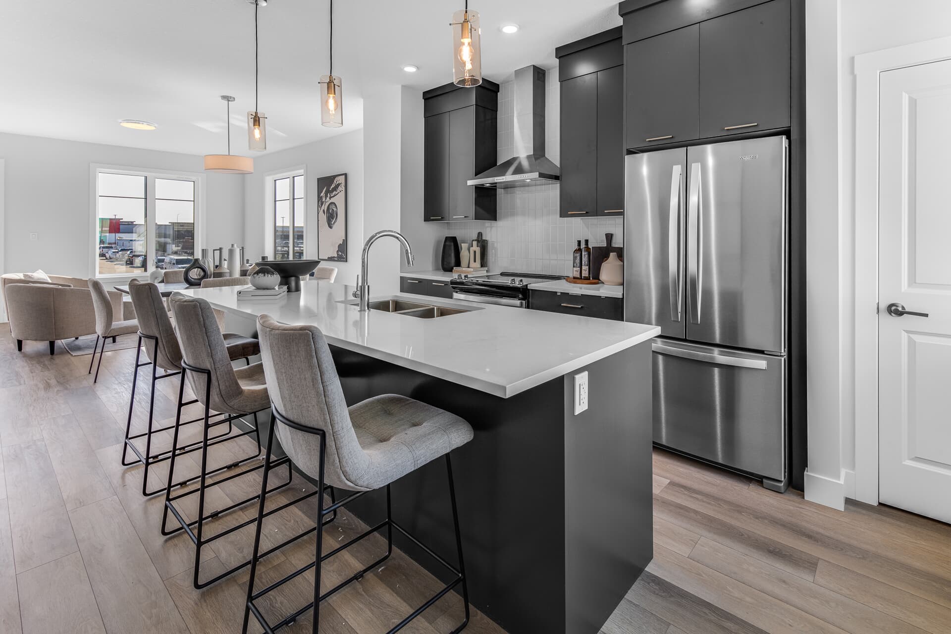 A kitchen in the Everly