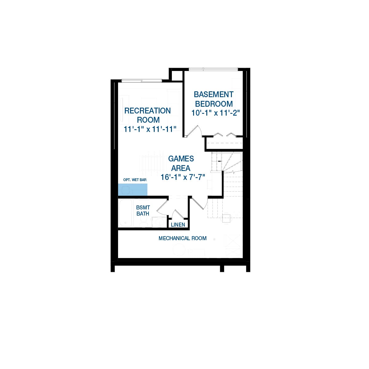 A floorplan in the rundle