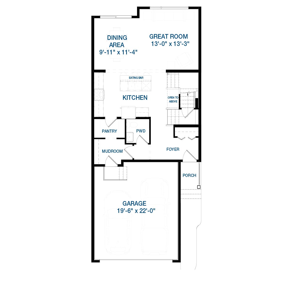 A floorplan in the Rundle
