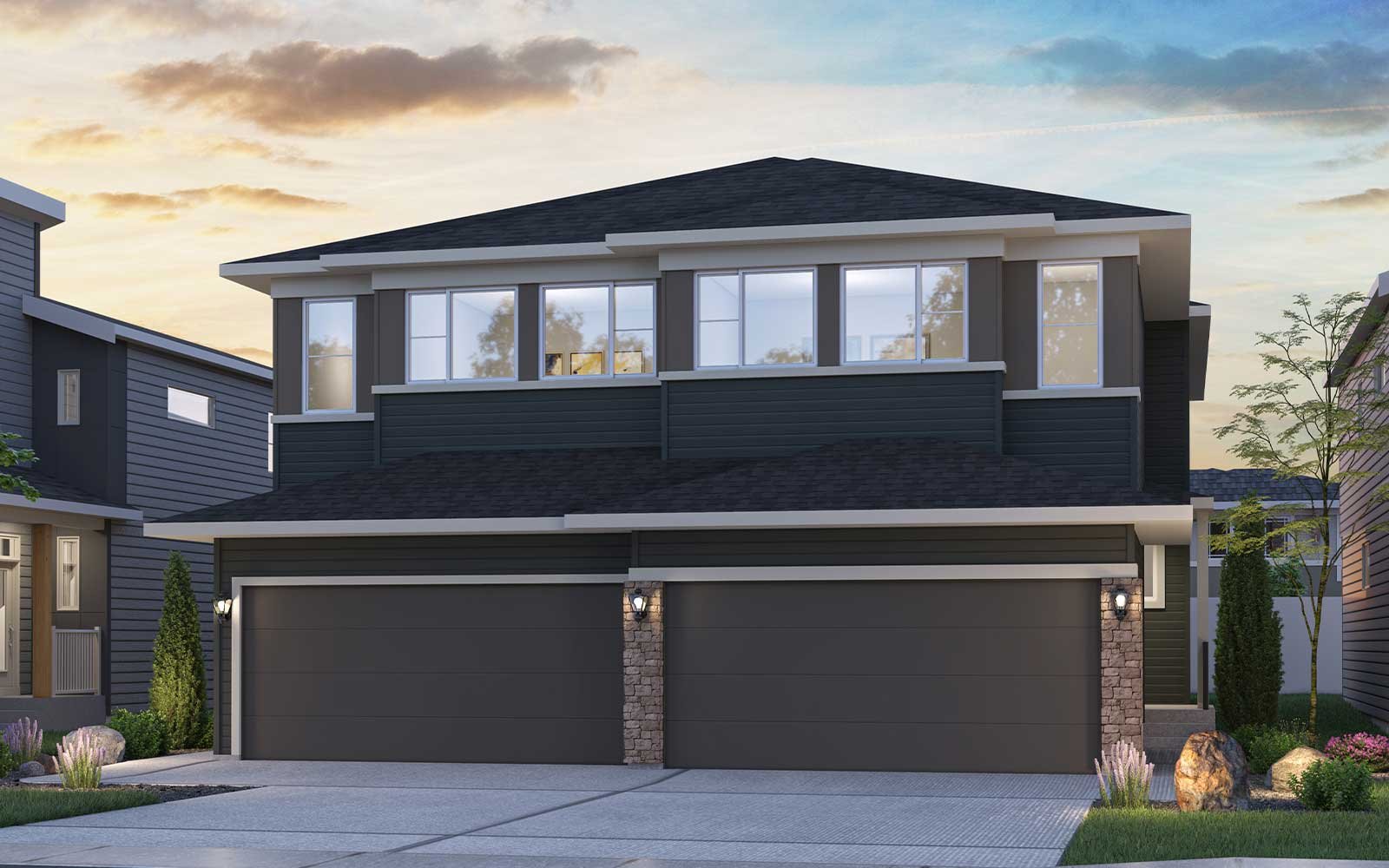 Exterior rendering of the Mackay Prairie