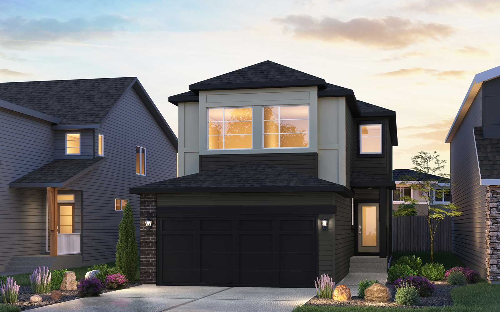 Exterior rendering of the Sierra 24 Prairie style
