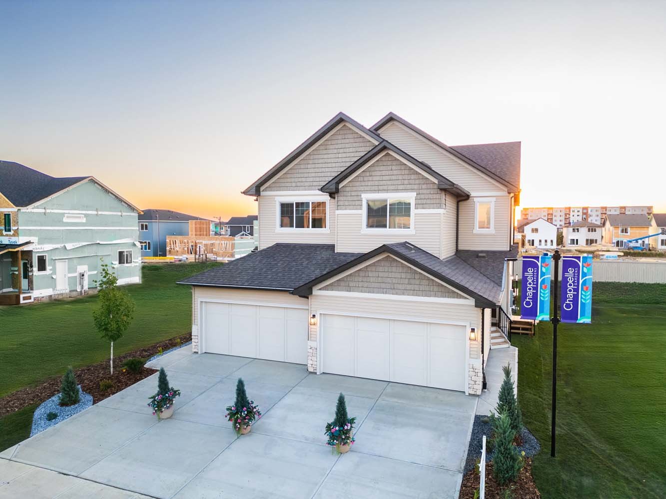 A photo of the Birch plan by Brookfield Residential.