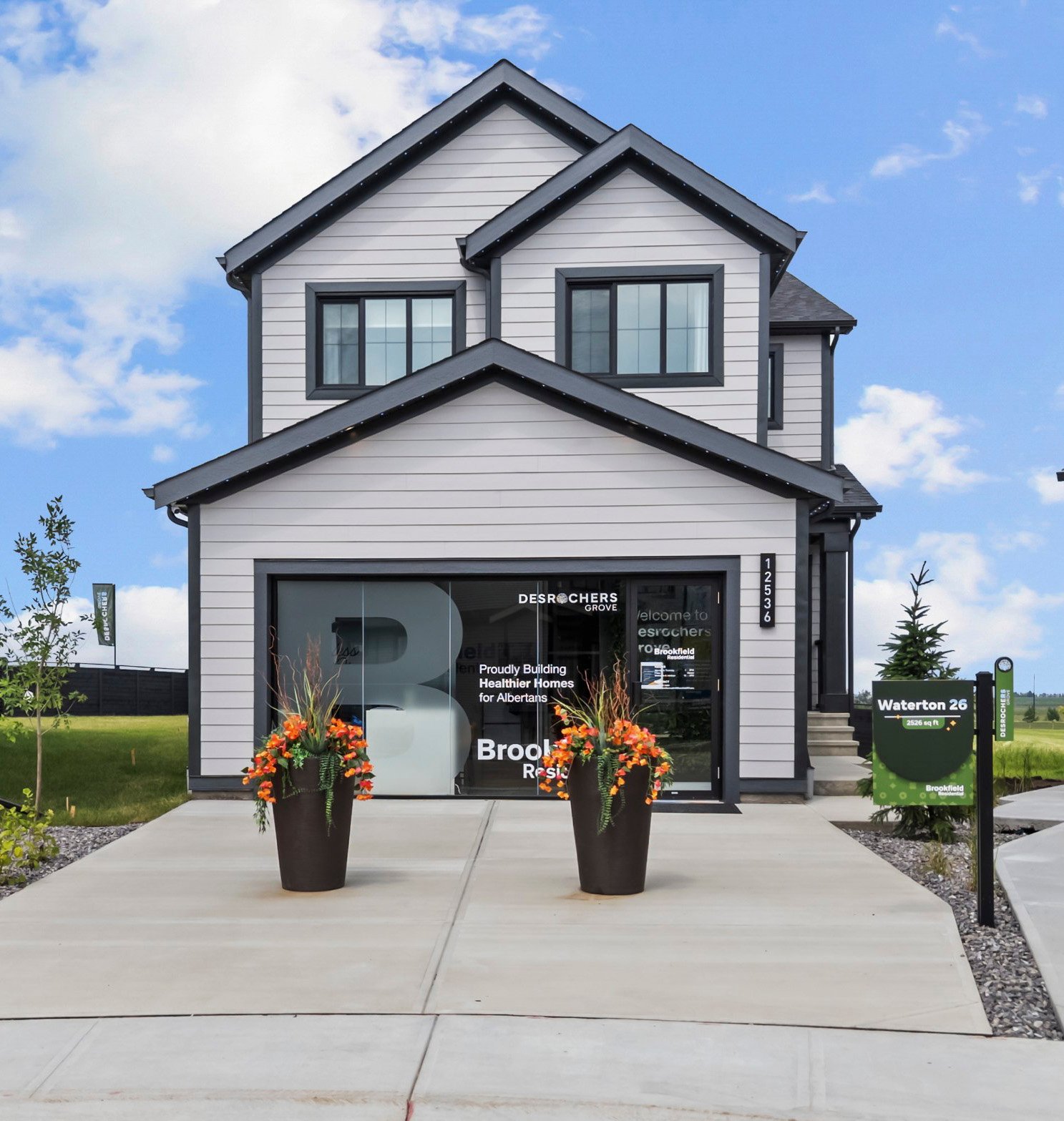 A photo of the Waterton 26 model in Edmonton by Brookfield Residential