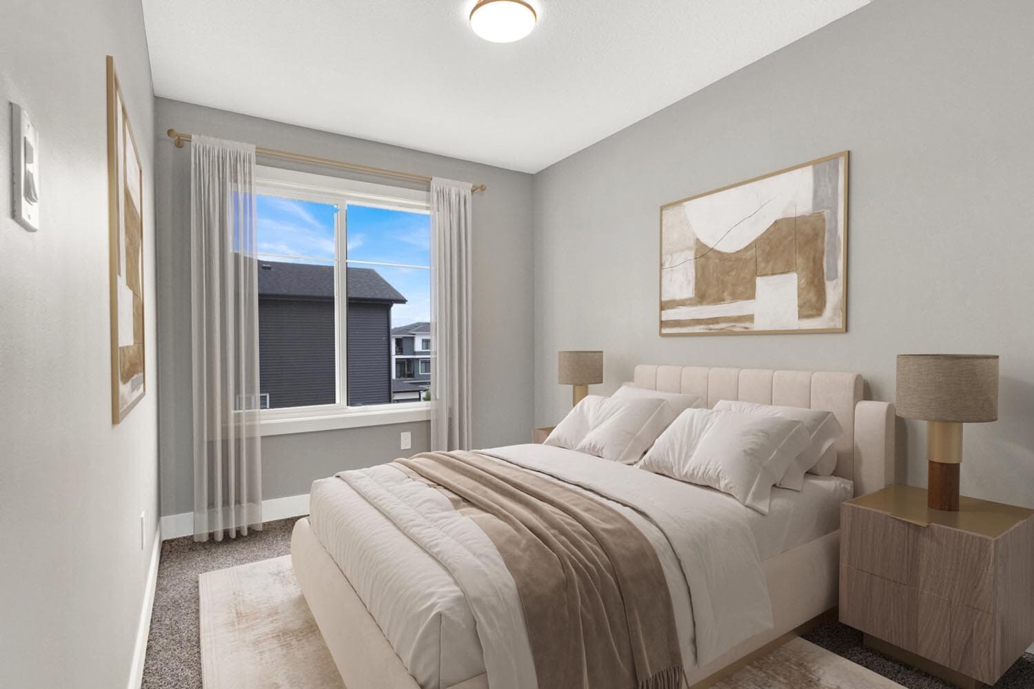 A photo of the quick possession home at The Everly in Edmonton by Brookfield Residential