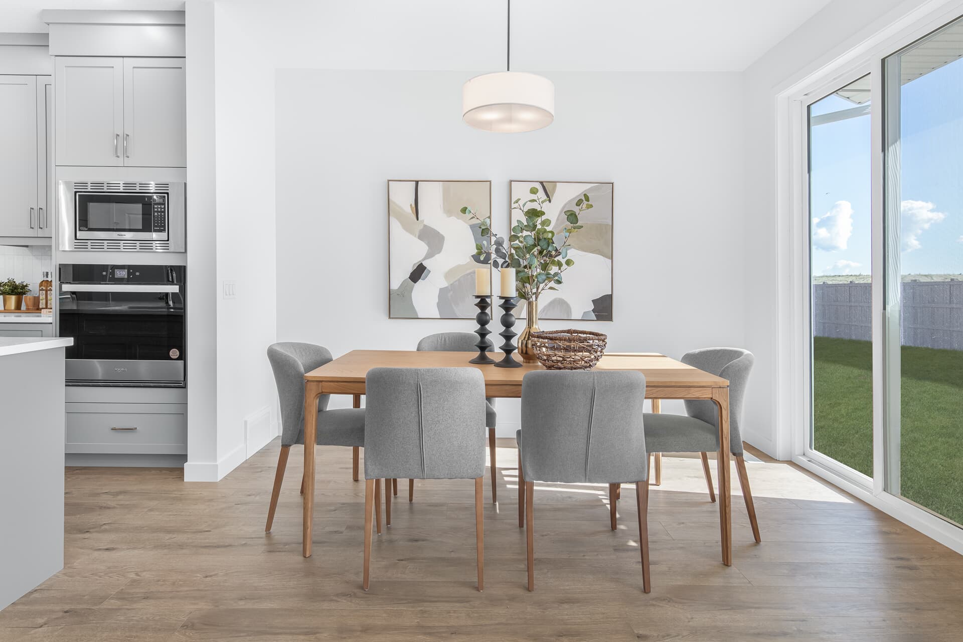 A dining room in The Cypress in Paisley.