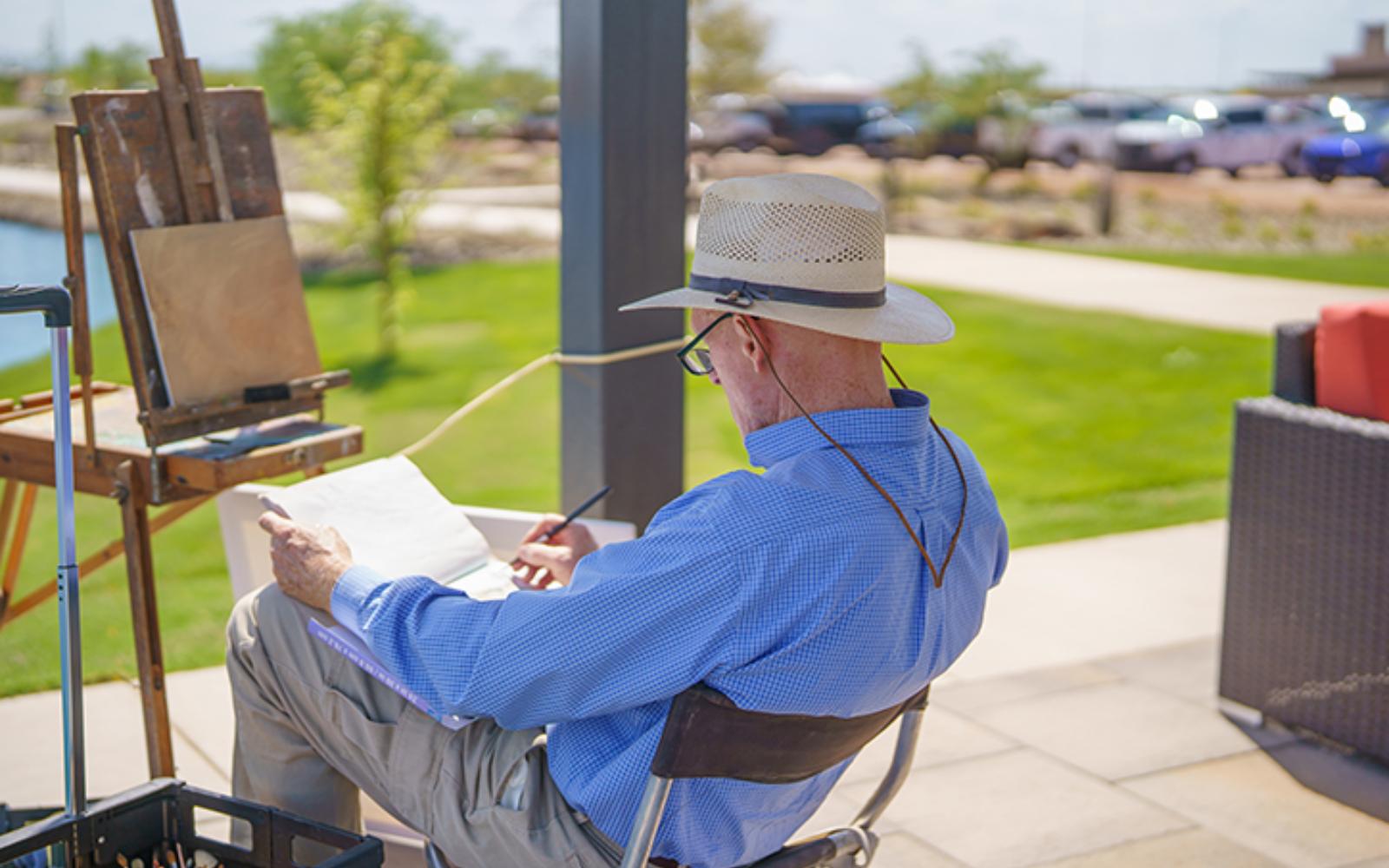 Painted Sky Park in Blossom Rock