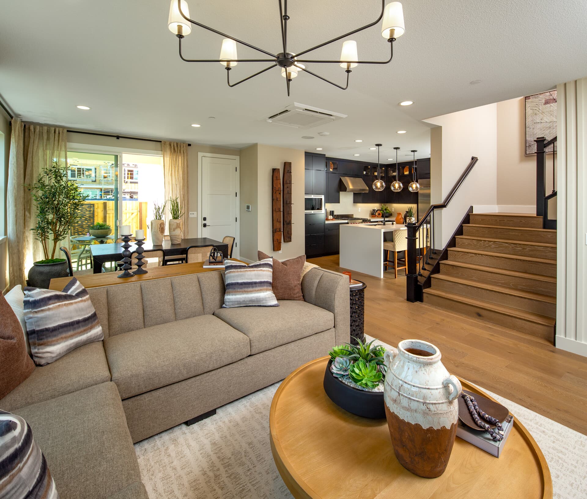 Plan 3 - Great Room -Dining - Kitchen