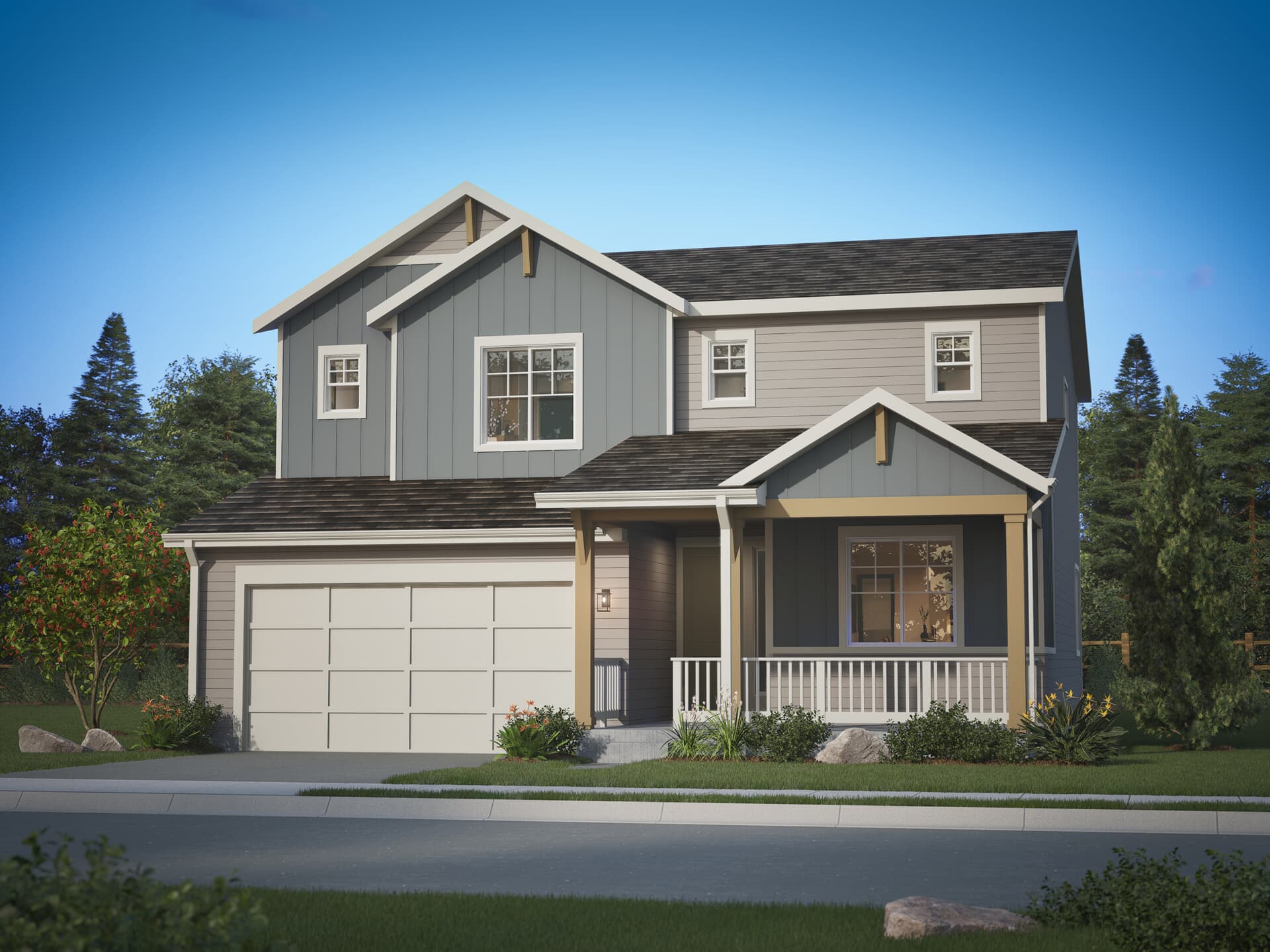 Artisan Two Elevation B at Brighton Crossings in Brighton, CO