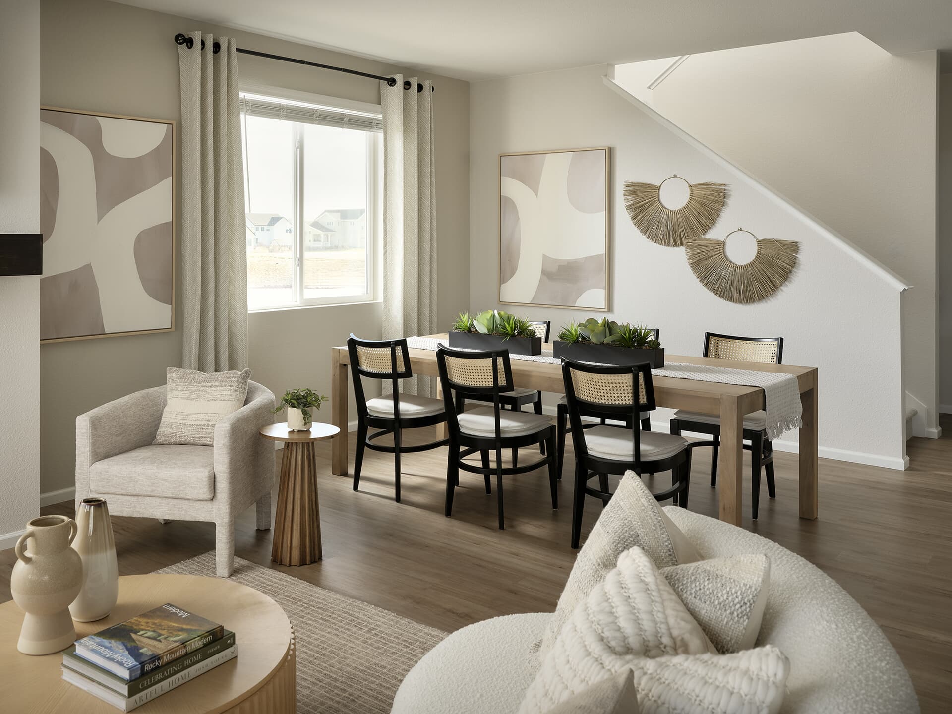 Artisan Three Main Living Area at Brighton Crossings in Brighton, CO