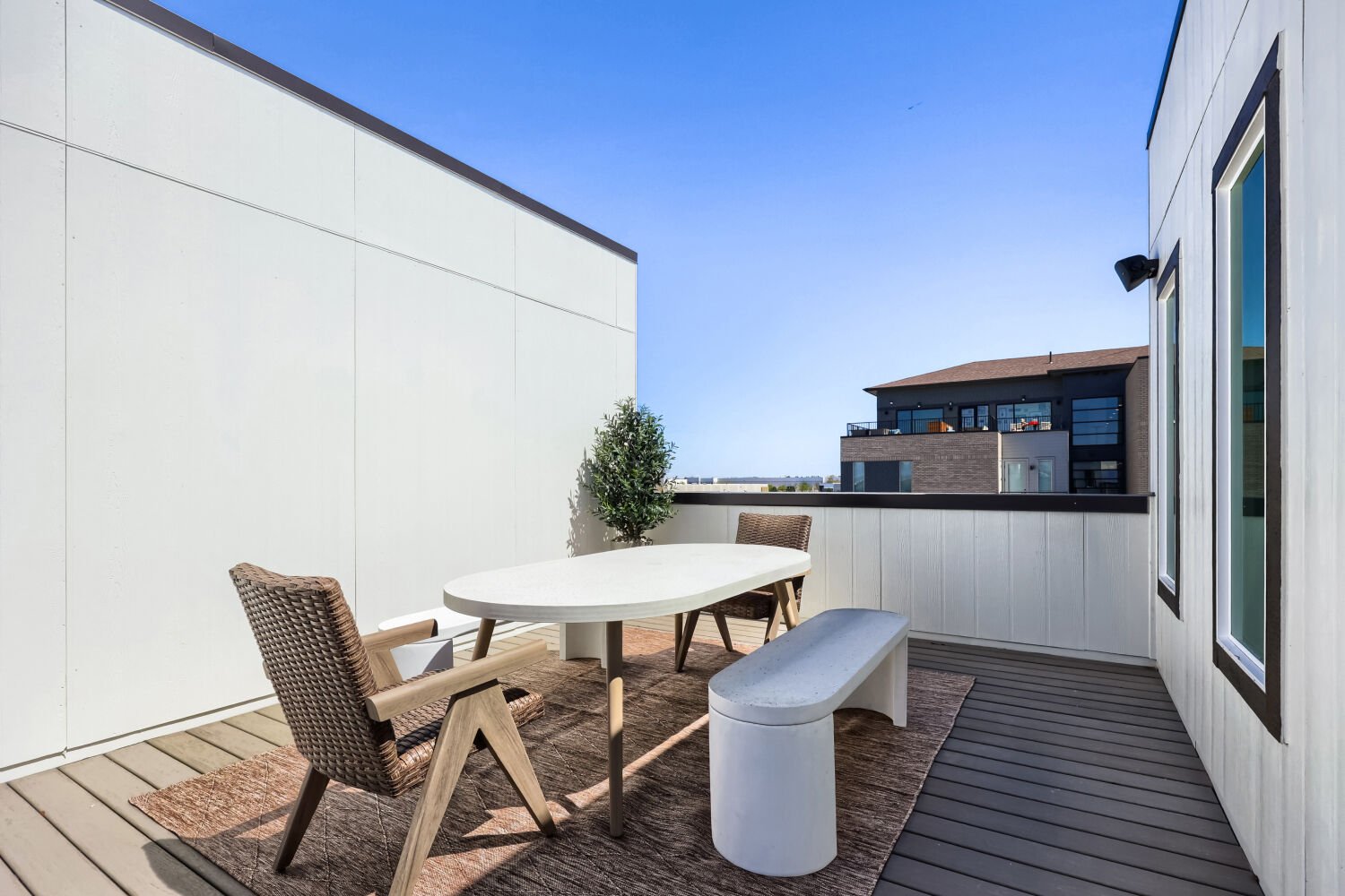 Contour One Rooftop Deck at Central Park in Denver, CO