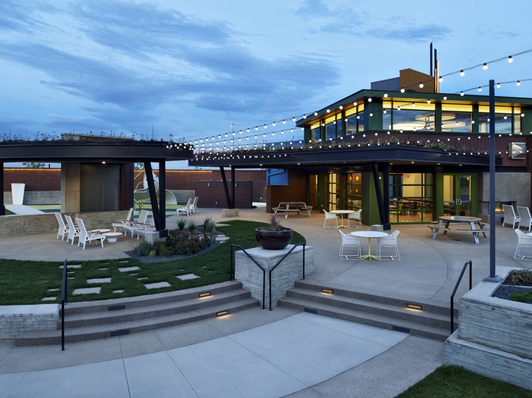 Exterior of The Shed at Midtown in Colorado