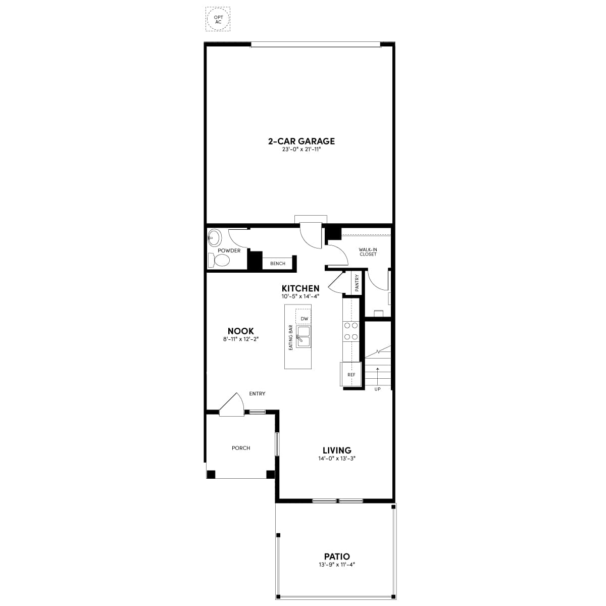 Horizon 3 Main Level at Midtown in Denver, CO