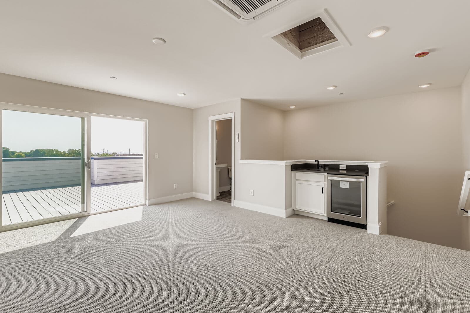 6864 Bryant Court Third Story Loft and Wet bar  at Midtown in Denver, CO