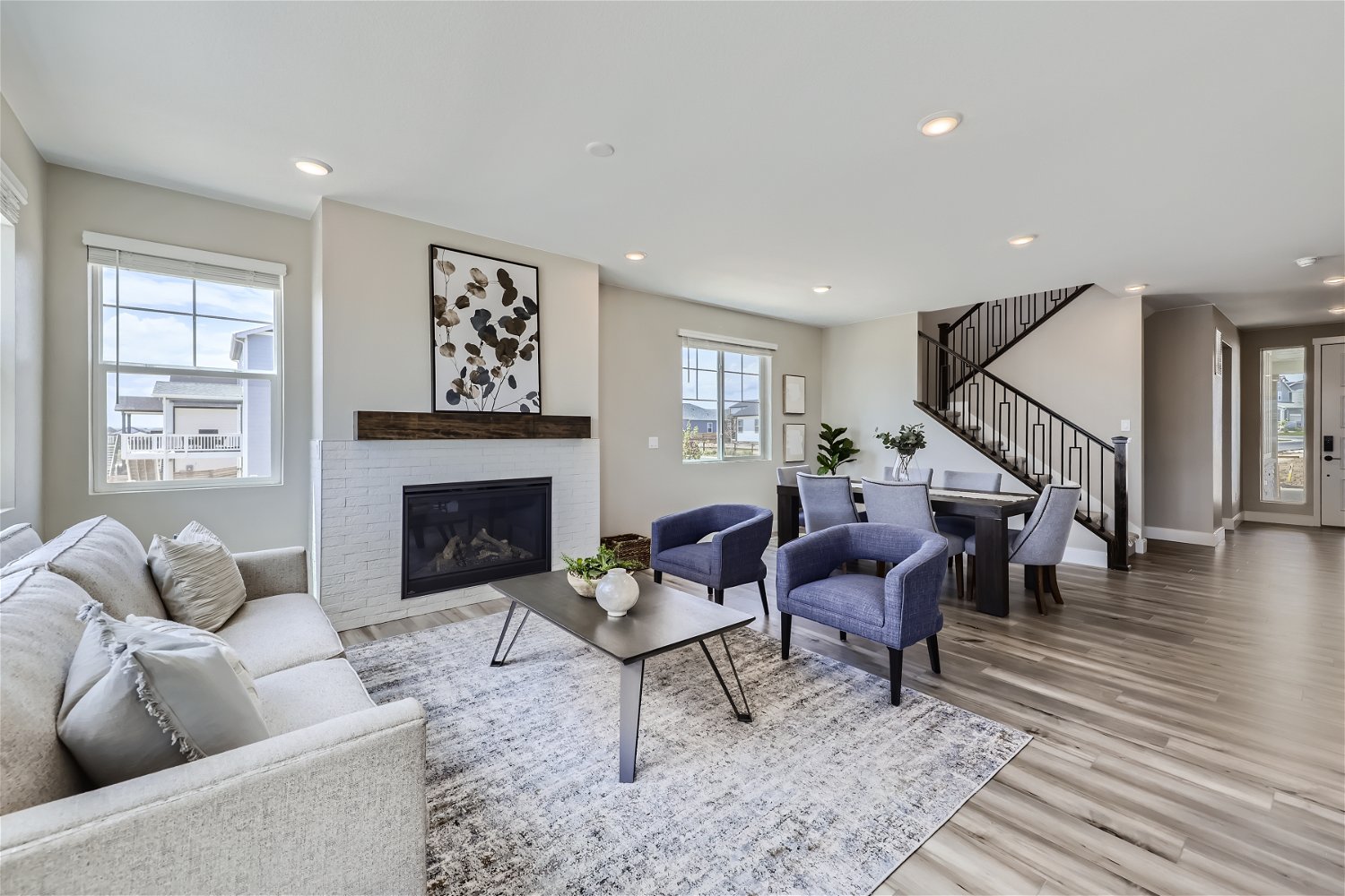 5450 Riverbend Family Room at Barefoot Lakes in Firestone, CO 